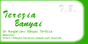 terezia banyai business card
